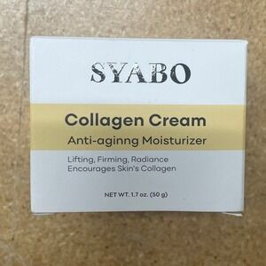 SYABO Collagen Cream Anti-aging Moisturizer Lifting Firming Radiance 1.7 oz